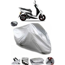Coverplus Yuki YB50QT-3 Casper Arka Çanta Uyumlu Su Geçirmez Gri Motosiklet Brandası