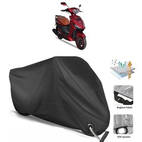 Coverplus Yuki YB50QT-3 Casper Siyah Motosiklet Branda