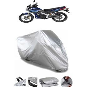 Coverplus Yuki Yıldız 100 Gri Su Geçirmez Motosiklet Brandası
