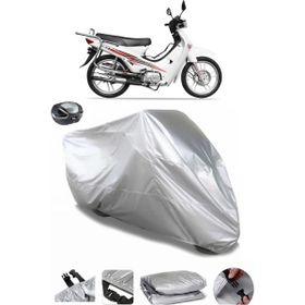 Coverplus Yuki YK-100-7A Gusto Arka Çanta Uyumlu Su Geçirmez Gri Motosiklet Brandası