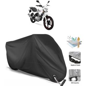 Coverplus Yuki YK 150-9 Goldfox-S Siyah Motosiklet Branda