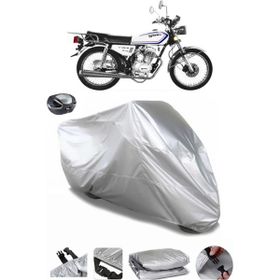 Coverplus Yuki YK100-5 Arka Çanta Uyumlu Su Geçirmez Gri Motosiklet Brandası