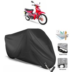 Coverplus Yuki YK100-7 Paşa-S Siyah Motosiklet Branda