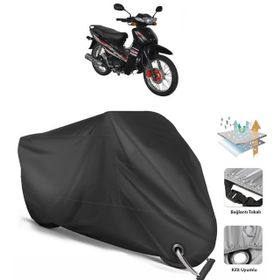 Coverplus Yuki YK100-7 Paşa Siyah Motosiklet Branda