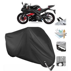 Coverplus Yuki YK250-21 R-Samurai Siyah Motosiklet Branda