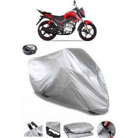 Coverplus Yuki YX 200 Arka Çanta Uyumlu Su Geçirmez Gri Motosiklet Brandası