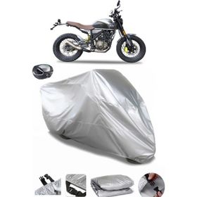 Coverplus Yuki ZY125-15A Scrambler Gri Su Geçirmez Motosiklet Brandası