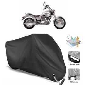Coverplus Zongshen LZX250 Siyah Motosiklet Branda