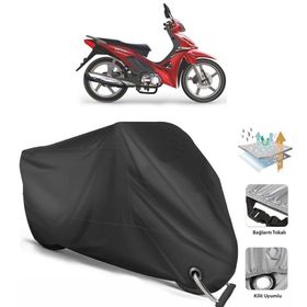 Coverplus Zongshen ZS 110 Siyah Motosiklet Branda