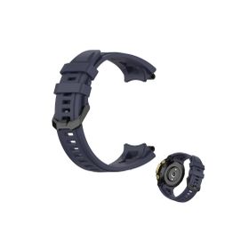 CoverZone Amazfit T-Rex 2 Solitude Spor Profesyonel Silikon Lacivert Kordon