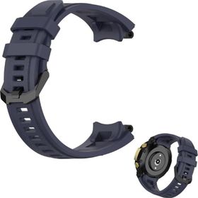 CoverZone Amazfit T-Rex 2 Solitude Spor Profesyonel Silikon Lacivert Kordon