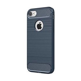 CoverZone Apple iPhone 8 Kılıf Room Silikon Lacivert