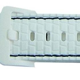 CoverZone Apple Watch 3 Delikli Vlahovic 42-44 mm Dikişli Tokalı Beyaz Kordon