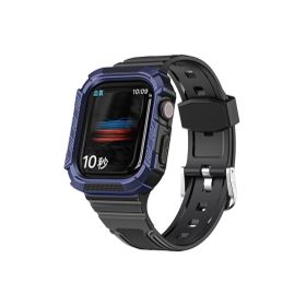 CoverZone Apple Watch 3 Double Protect 38-40 mm Firmino Antishok Lacivert Kordon
