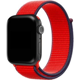 CoverZone Apple Watch 38 mm Carnelian Uyumlu Kayış Spor Loop Kordon