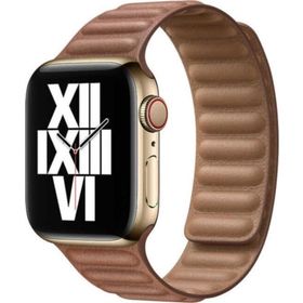 CoverZone Apple Watch 38 mm Kahverengi Segment Deri Kordon
