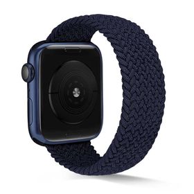 CoverZone Apple Watch 40 mm Knitting Braid Medium Lacivert Kordon