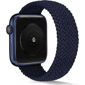 CoverZone Apple Watch 40 mm Knitting Braid Medium Lacivert Kordon