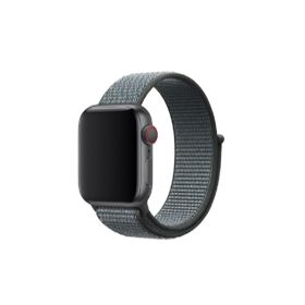 CoverZone Apple Watch 42-44 mm Fabric K14 Bilekli Kumaş Kayış Mavi Kordon