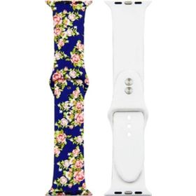 CoverZone Apple Watch 42-44 mm Grafiti Desenli NM-16 Kayış Kordon