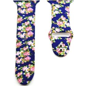 CoverZone Apple Watch 42-44 mm Grafiti Desenli NM-36 Kayış Kordon