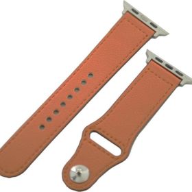 CoverZone Apple Watch 42 mm Kayış Kahverengi Deri Kordon