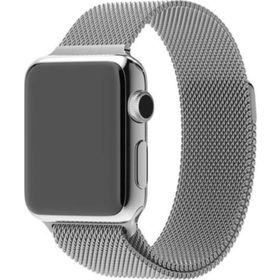 CoverZone Apple Watch 42 mm Mıknatıslı Metal Kayış Gümüş ENT Kordon