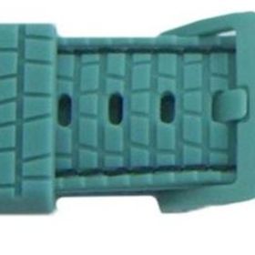 CoverZone Apple Watch 7 Uyumlu Delikli Vlahovic 45 mm Dikişli Tokalı Su Yeşili Kordon