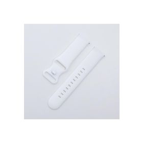 CoverZone Apple Watch 7 Uyumlu Kayış Yumuşak Çift Tokalı 41 mm Termoplastik Beyaz Kordon