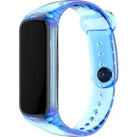 CoverZone Galaxy Fit 2 SM-R220 Uyumlu Mavi Correa Delikli Termoplastik Kordon Kayış