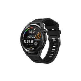 CoverZone Galaxy Gear S3 Grealish Siyah Delikli Silikon Kordon