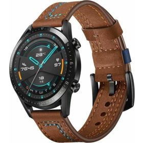 CoverZone Galaxy Gear S3 Kahverengi Deri Kordon