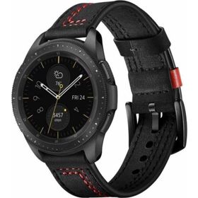 Coverzone Galaxy Gear S3 Siyah Deri Kordon