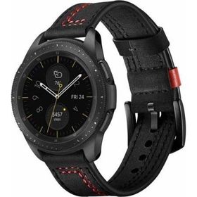 Coverzone Galaxy Gear S3 Siyah Deri Kordon