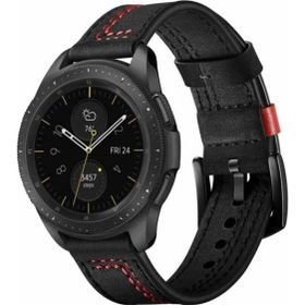 Coverzone Galaxy Gear S3 Siyah Deri Kordon