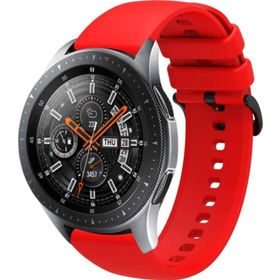 CoverZone Galaxy Gear S3 Termoplastik Perforated Kırmızı Kordon