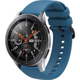 CoverZone Galaxy Gear S3 Termoplastik Perforated Mavi Kordon