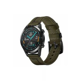CoverZone Galaxy Gear S3 Yeşil Deri Kordon