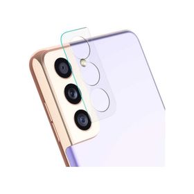 CoverZone Galaxy S22 İle Uyumlu Temperli Cam Şeffaf Kamera Lens Koruyucu