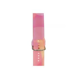 CoverZone Haylou Solar LS05 22 mm Renkli Desenli Erstwhile Gum Kayış Kordon