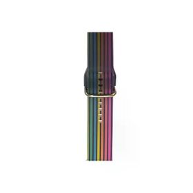 CoverZone Haylou Solar LS05 22 mm Renkli Desenli Erstwhile Rainbow Kayış Kordon