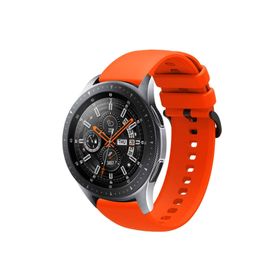 CoverZone Huawei Watch GT 3 Pro 46 mm Uyumlu Termoplastik Perforated Turuncu Kayış Kordon