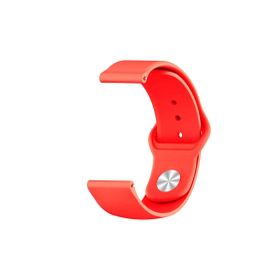 CoverZone Huawei Watch GT 3 Pro Uyumlu 46 mm Termoplastik Kırmızı Kordon