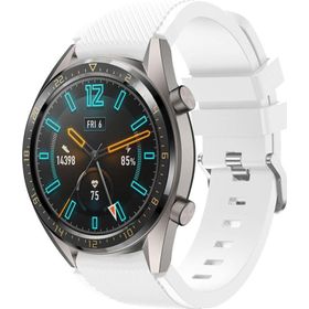 CoverZone Huawei Watch GT3 Pro Uyumlu 46 mm Classic Frontier Kayış Beyaz Kordon