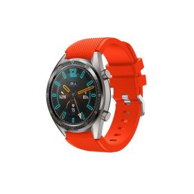 CoverZone Huawei Watch GT3 Pro Uyumlu 46 mm Classic Frontier Kayış Kırmızı Kordon