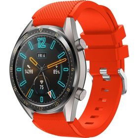 CoverZone Huawei Watch GT3 Pro Uyumlu 46 mm Classic Frontier Kayış Kırmızı Kordon