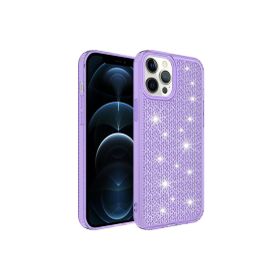CoverZone iPhone 11 Pro Airbagli Kamera Korumalı Mor Parlak Tasarımlı Z-Snow Emollient Cep Telefonu Arka Kapak