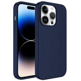 CoverZone iPhone 11 Pro Max Magsafe Wireles Şarj Özellikli Pastel Color Silikon Siyah Cep Telefonu Kılıfı