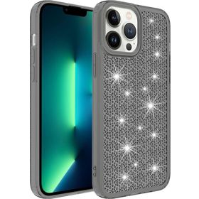CoverZone iPhone 12 Pro Max Airbagli Kamera Korumalı Parlak Tasarımlı Z-Snow Emollient Beyaz Cep Telefonu Kılıfı