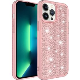 CoverZone iPhone 13 Pro Max Airbagli Kamera Korumalı Parlak Tasarımlı Z-Snow Emollient Beyaz Cep Telefonu Kılıfı